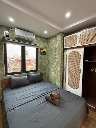 BOHO Văn Miếu - Cozy Studio with LIFT, Netflix, washer anđ dryer – Fotos 16